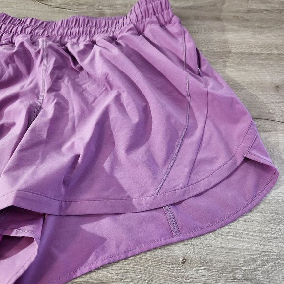 Lululemon Lavender Pink Track That MR Short 5" Lined Short Womens Size 16 - Picture 7 of 16